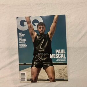 GQ Paul Mescal “Are You Not Entrrtained” Issue November 2024 Magazine